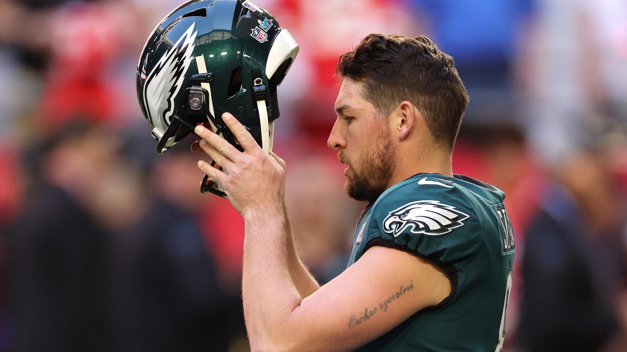 Philadelphia Eagles' Arryn Siposs went from bush footy in Australia, to  college football and NFL Super Bowl