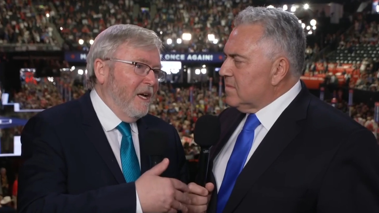 Kevin Rudd gives ‘pretty revealing’ interview to Joe Hockey