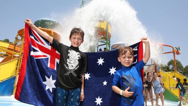 Fairfield Australia Day celebrations include a citizenship ceremony and fun at Aquatopia in the Prairiewood Leisure Centre. Picture: Robert Pozo