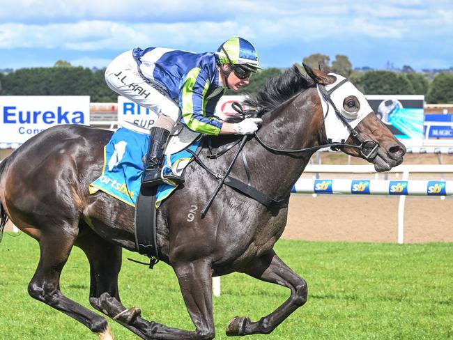 Togetherforever wins at Ballarat on Wednesday. Picture: Reg Ryan-Racing Photos