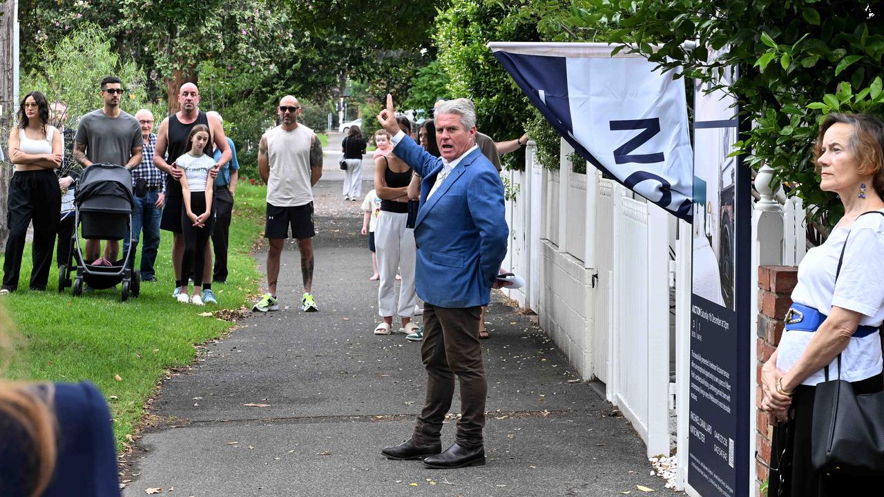 Bidders will often bring their parents to auction to help them. Picture: Josie Hayden