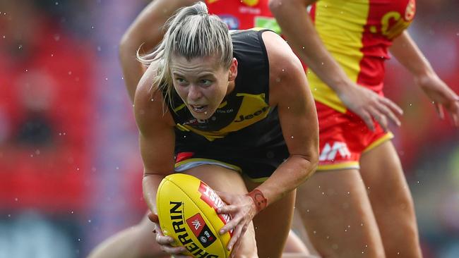 Katie Brennan’s Richmond was one of four new teams in the AFLW this year. Picture: Getty