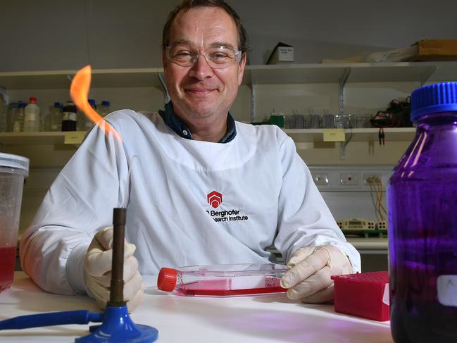 Associate Professor Andreas Möller, of the QIMR Berghofer Medical Research Institute. Picture: John Gass