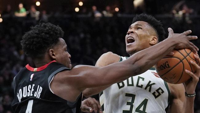 Milwaukee Bucks' star Giannis Antetokounmpo. Picture: AP Photo/Morry Gash