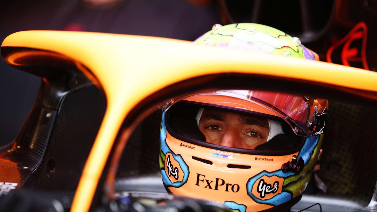 Daniel Ricciardo of Australia and McLaren