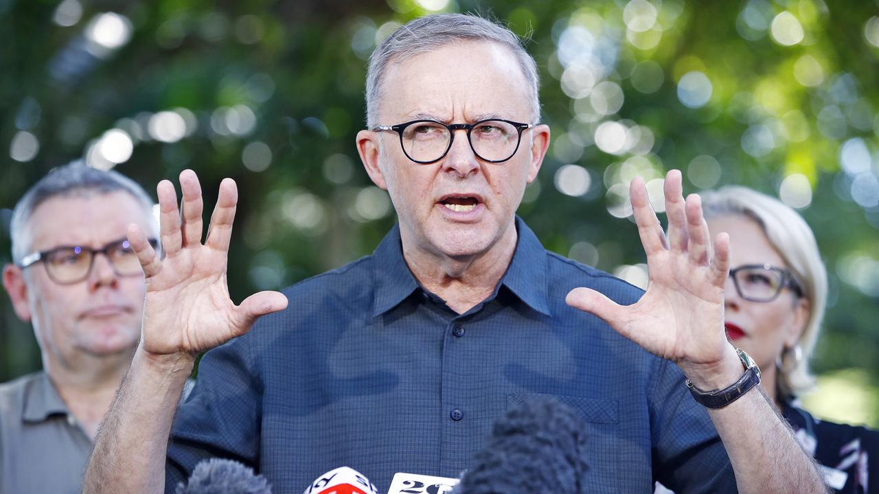 Labor leader Anthony Albanese has unleashed on the PM over the AUKUS agreement. Picture: Sam Ruttyn