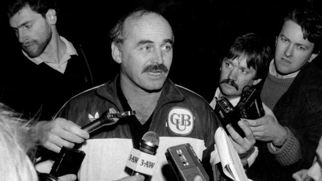 Daryl Timms covered Alex Jesaulenko’s appointment as Carlton coach in 1989.