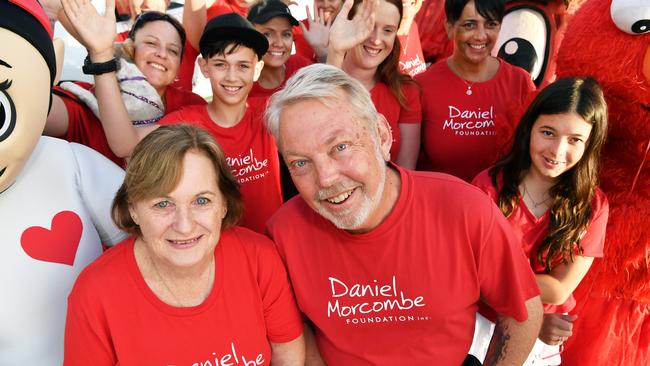 Bruce and Denise Morcombe at the 15th annual 'Walk for Daniel' on the Sunshine Coast. Photo Patrick Woods / Sunshine Coast Daily.