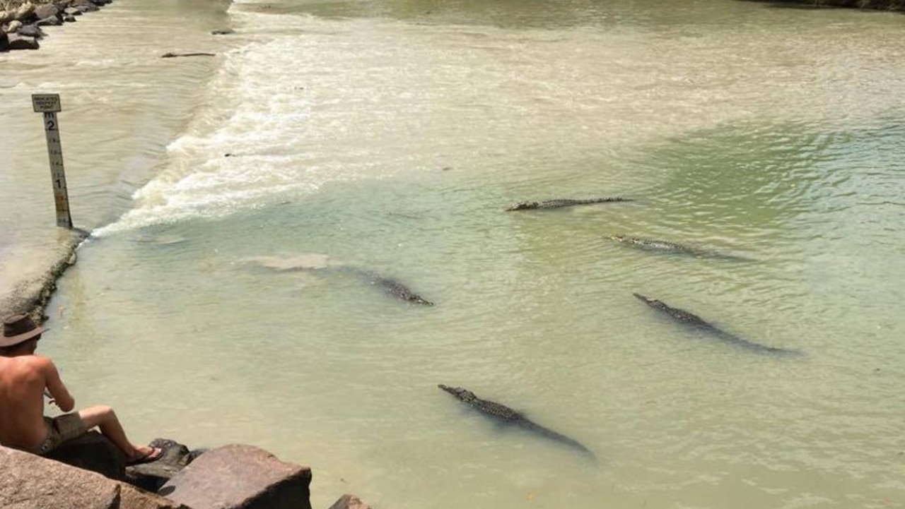 Cahill's Crossing is notorious for its huge population of saltwater crocodiles.