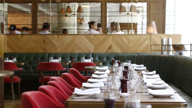 Franca Brasserie in Potts Point is one of Sydney’s finest restaurants – and taxpayers spent nearly $800 for the Art Gallery boss to dine there. Picture: John Appleyard