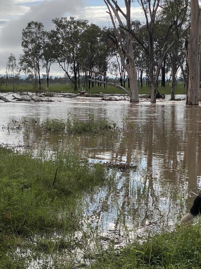 River levels have been rising rapidly. Picture: Facebook