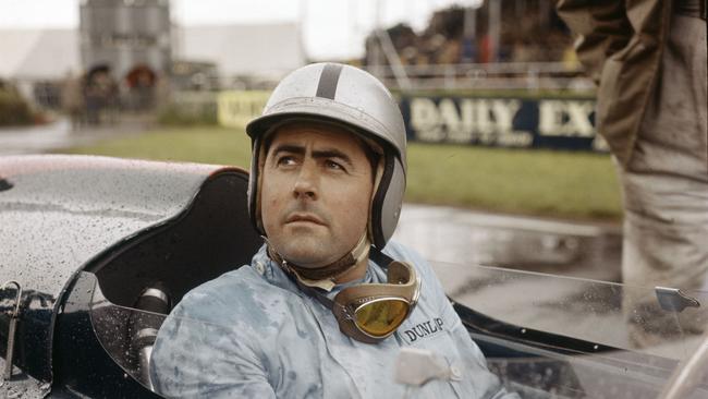 Australia’s Sir Jack Brabham won three F1 world drivers’ championships in the 1960s. Picture: Getty Images