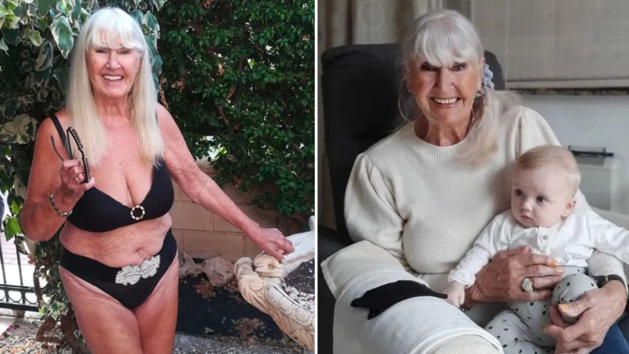 She is regularly mistaken for a woman in her 70s when sunbathing. Picture: The Sun