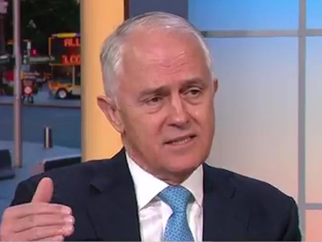 Prime Minister Malcolm Turnbull said Bill Shorten is not being 'fair dinkum' over citizenship saga. Picture: Sunrise/Twitter