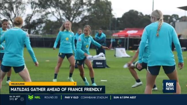 Matildas gather in Melbourne ahead of France friendly