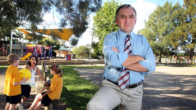 Berwick Lodge Primary School principal Henry Grossek said parents were sending sick kids to school.