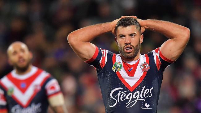 James Tedesco has been fined. Picture: Daniel Kalisz/Getty Images