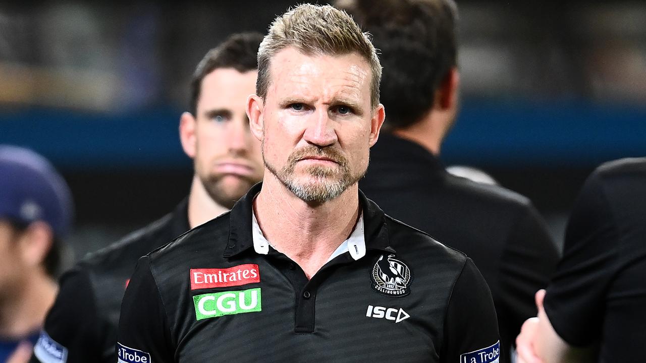 Nathan Buckley spoke openly about the decisions to move on some key players (Photo by Quinn Rooney/Getty Images).