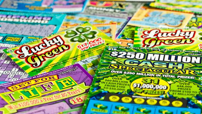 The man won $1 million from a scratch ticket but blew it all in just a few years. Picture: iStock.