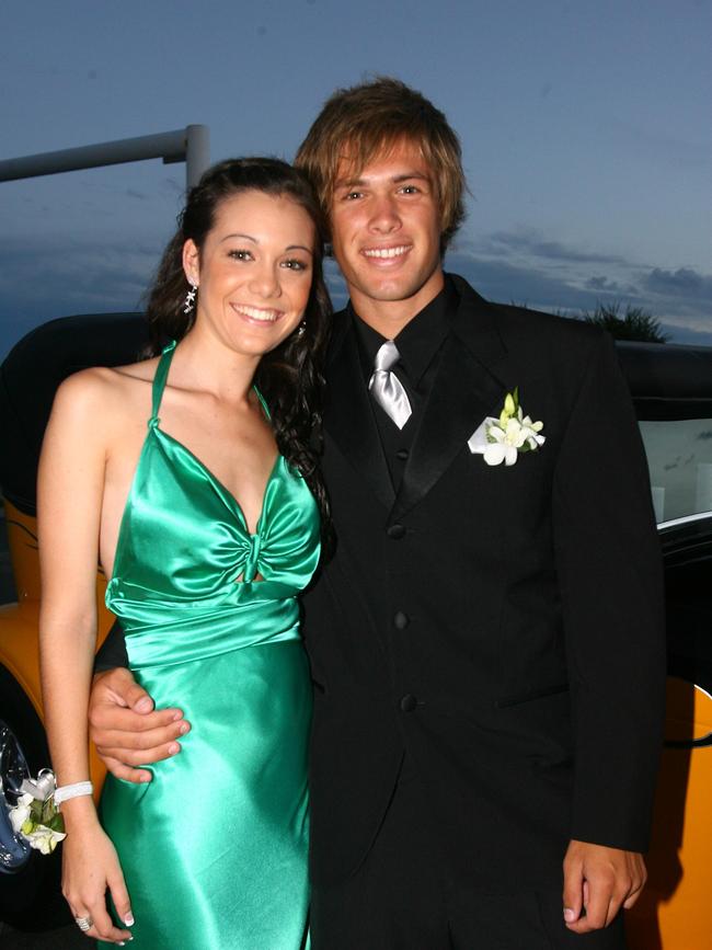 Hillcrest Christian College Formal at SeaWorld (L-R) Sophie McNeil , Laine Thomson