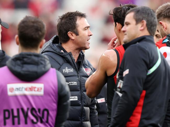 Brad Scott loved Essendon’s effort. Picture: Mark Stewart