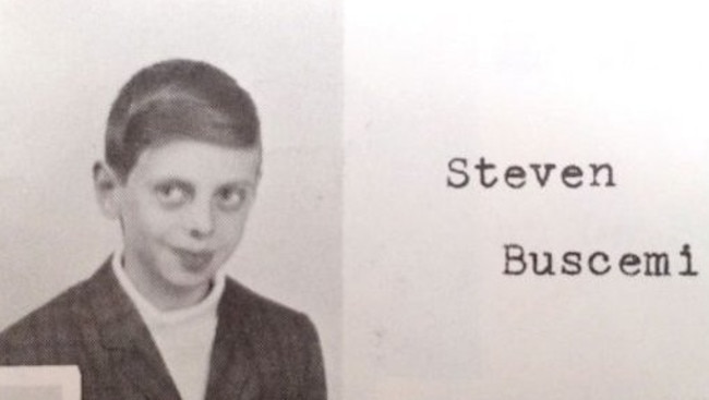 Steve Buscemi s primary school yearbook photo shows he hasn t