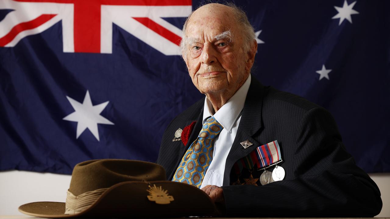 Anzac Day 2022 101 Year Old World War Ii Veteran Les Blackley Will Still March Daily Telegraph