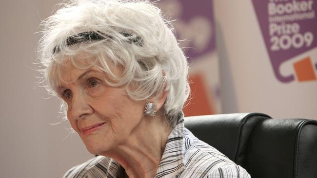 Canadian author Alice Munro. Picture: AFP