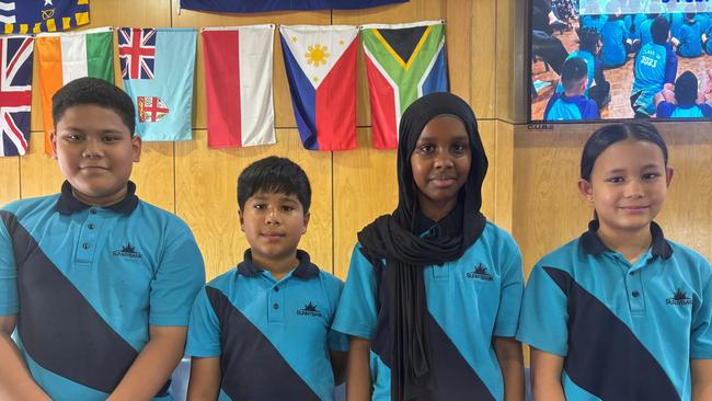Sunnybank State School's 2024 captains. Picture: Contributed