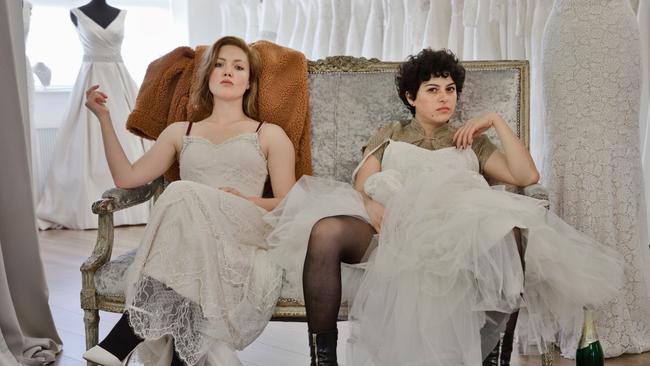 Holliday Grainger and Alia Shawkat in Animals.