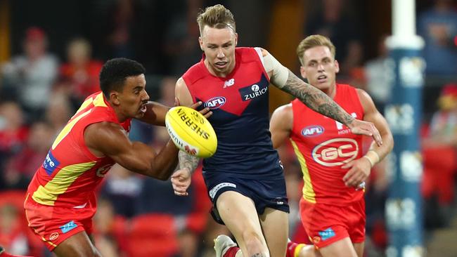 James Harmes will have a new role at the Demons this year. Picture: Getty Images