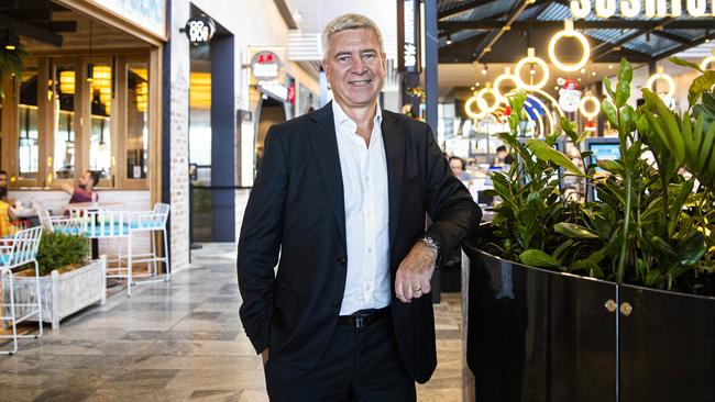 Peter Allen is the CEO of Scentre Group, which manages all Westfield Centres in Australia. Picture: Aaron Francis