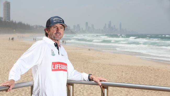 Chris Maynard, acting chief lifeguard for City of Gold Coast. Picture Glenn Hampson