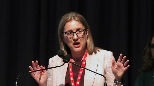 Deputy Premier Jacinta Allan is expected to be named as Mr Andrews successor. Picture: NCA NewsWire / David Crosling