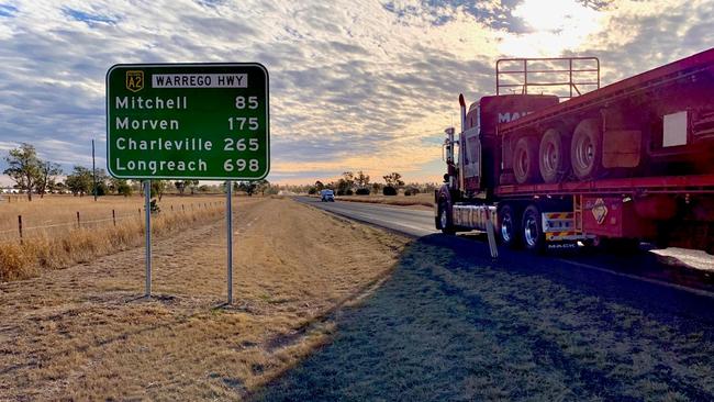 In the 2024/25 financial year, the Maranoa Regional Council, Balonne Shire Council, Paroo Shire Council, and Murweh Shire Council will spend in excess of $60 million on road-related capital projects. Picture: Lachlan Berlin