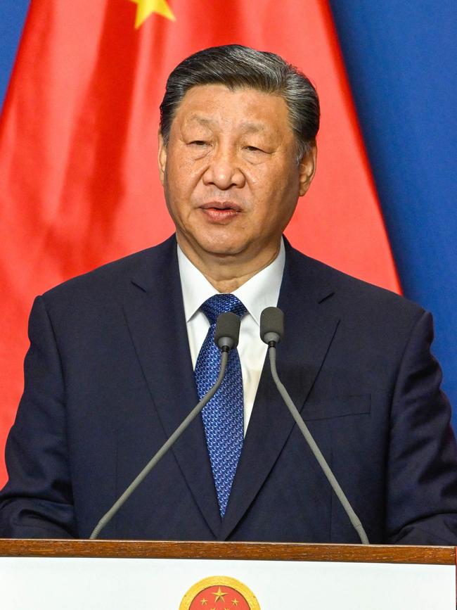 Chinese President Xi Jinping. Picture: AFP