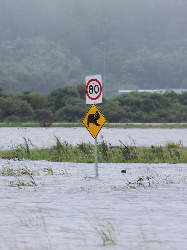 Lismore and surrounds under floodwaters ahead of Cyclone Alfred. Picture: Matrix/ Nathan Smith