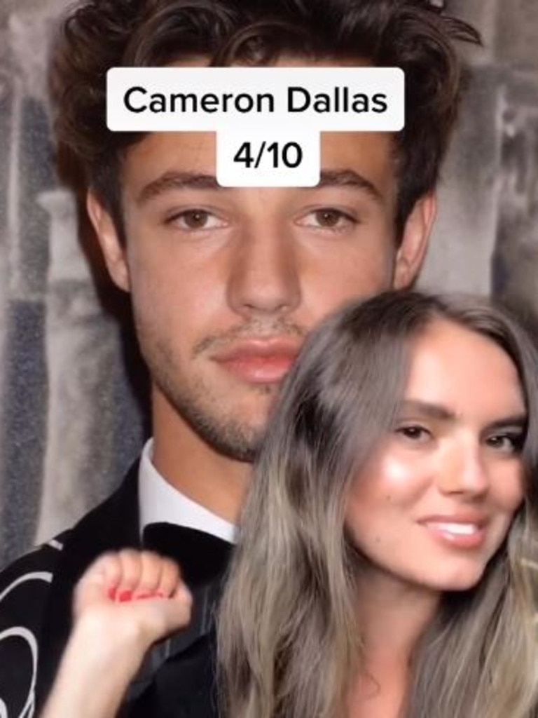 Who? Julia Carolan recognised him and claims he was ‘rude’. Picture: TikTok / Julia Carolan