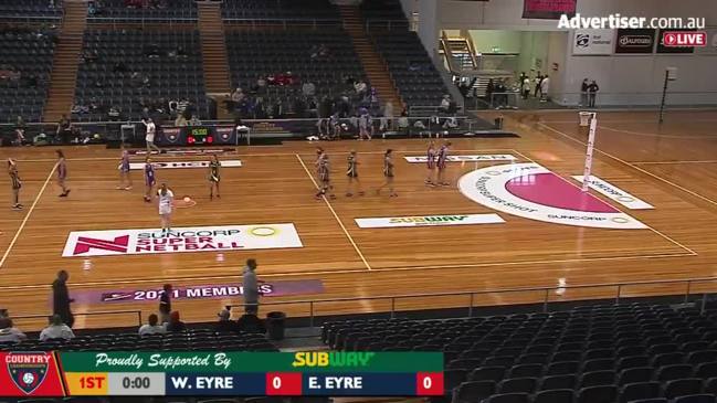 REPLAY: SA Country Netball Championships - Western Eyre vs Eastern Eyre (Seniors Blue) - Court 1