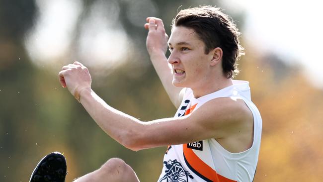 Riley Mason has nominated Seymour as his home club for 2022. Pic: Michael Klein