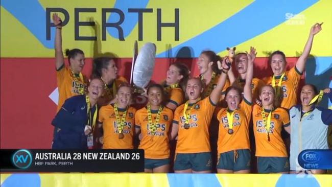 Aussie women triumph over NZ in final