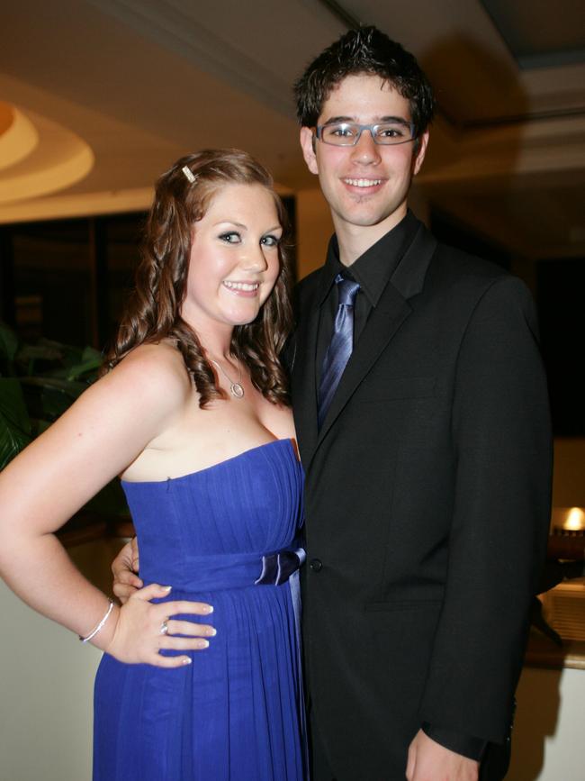Emmanuel College formal at the Marriott Resort. (L-R) Louise Vigar and Henry Hardy