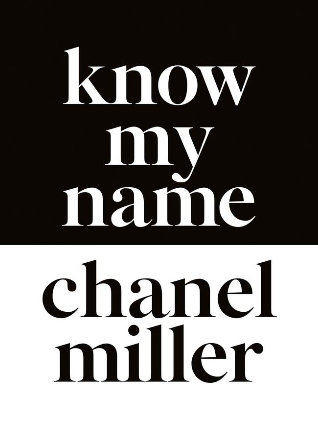 Chanel Miller’s book Know My Name. (Picture: Supplied)