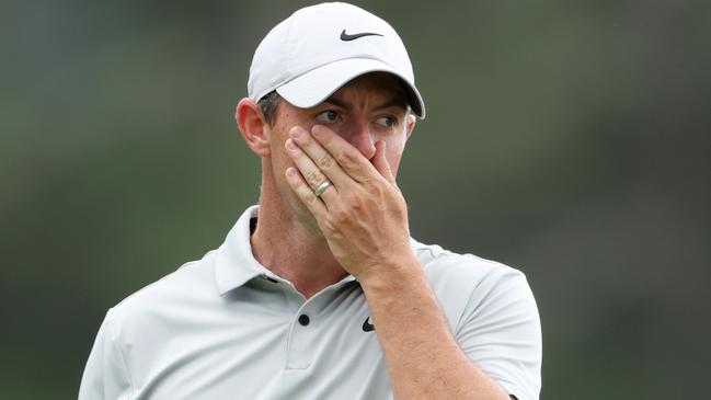 Rory McIlroy missed the cut at the Masters. Picture: Getty Images