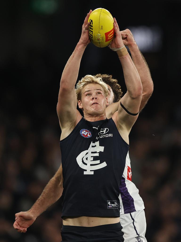 Young gun Tom De Koning is a high priority for the Blues. Picture: Getty Images