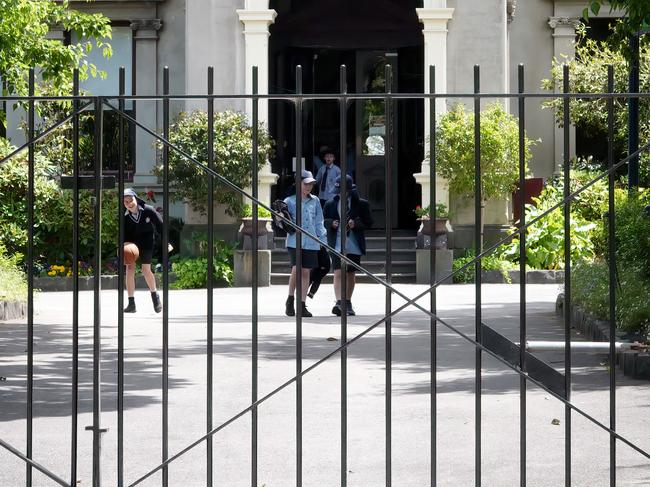 Caulfield Grammar has had three bankruptcy cases in the past year. Picture: Luis Enrique Ascui