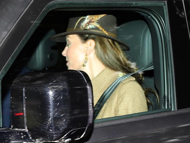 The Princess of Wales made an appearance at Crathie Kirk church. Picture: Peter Jolly/Northpix/GoffPhotos.com