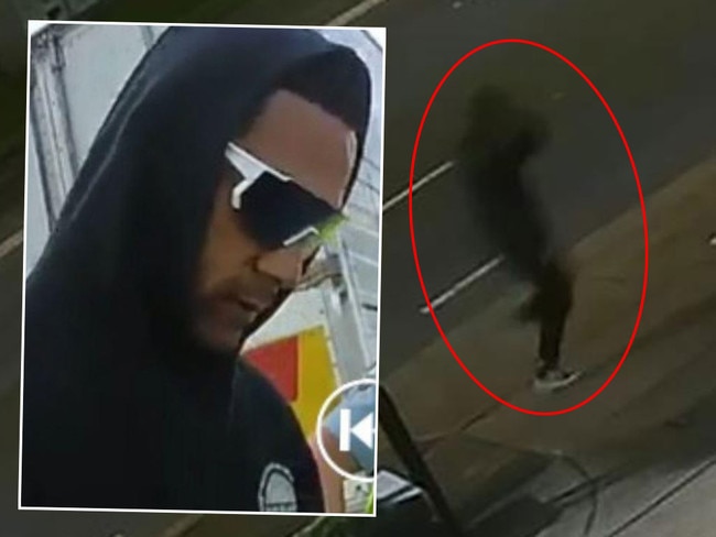 A major manhunt is underway after immigration detainee Paea Teu, left, allegedly stabbed a Border Force contractor in the neck while under escort from Villawood to Sydney Airport, and fled, right, Pictures: Supplied