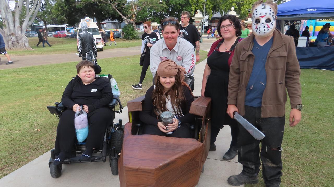 Kye Godwin, Heidi Godwin, Sharon Hensel, Ayla Hensel and Dillon Anderton.