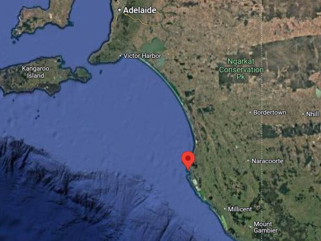 The location of Boatswain Point in South Australia. Picture: Supplied